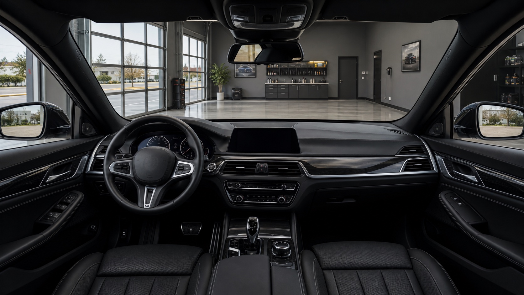 Interior cabin preview with selectable window tint